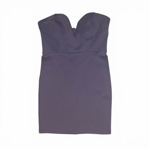 Forever 21 Pastel Purple Strapless Dress | Medium